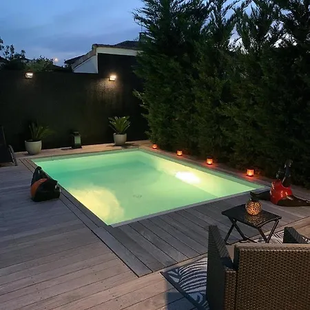 La Dolce - Maison 100m2 Avec Piscine Chauffee De Mi Mai A Mi Oct En Fonction Du Temps Et Temperature A Cauderan *